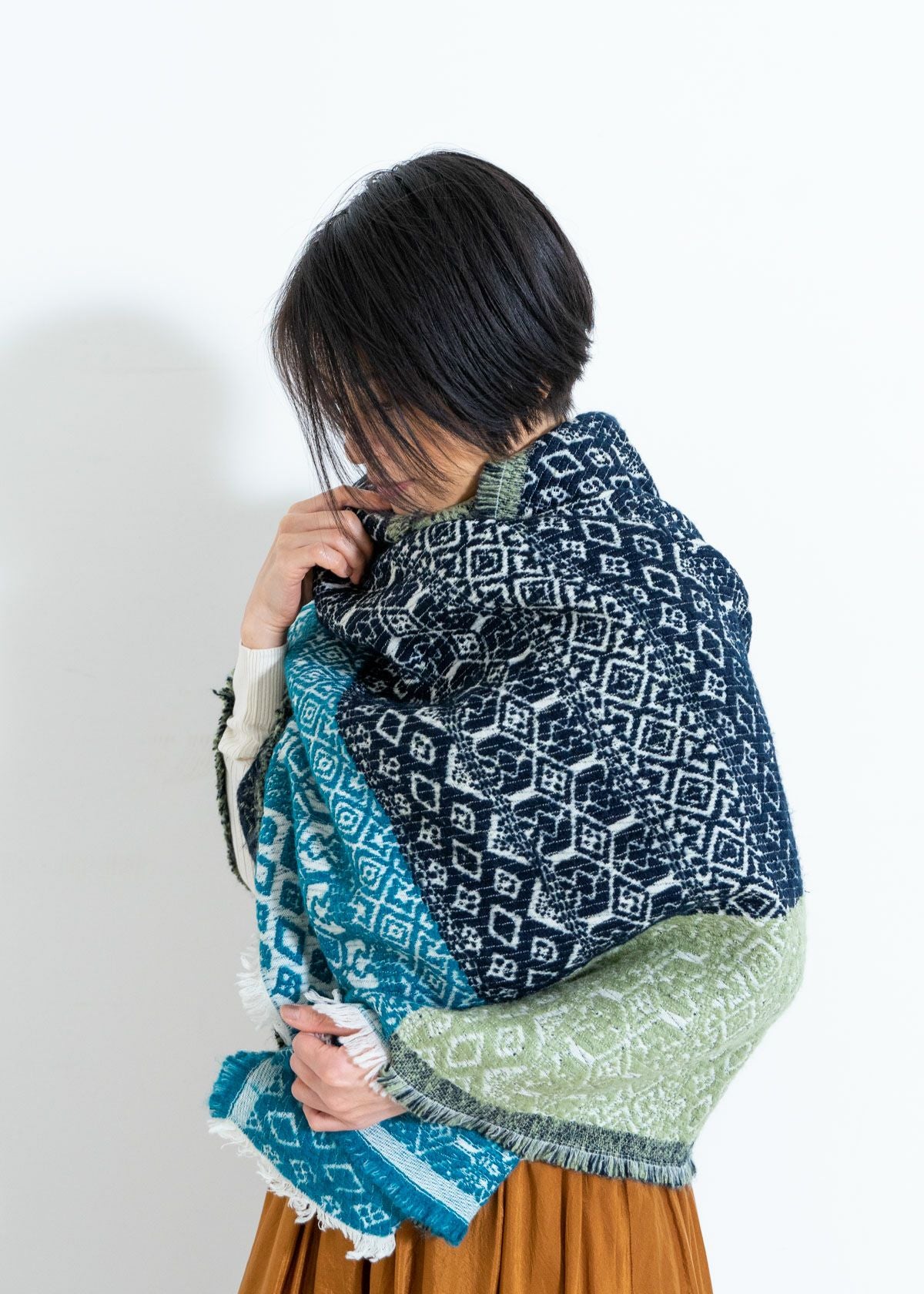 Mix Jacquard Stole