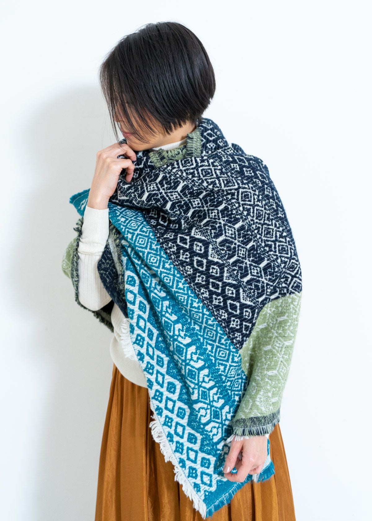 Mix Jacquard Stole