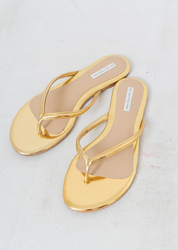 Mirror Leather Sandal