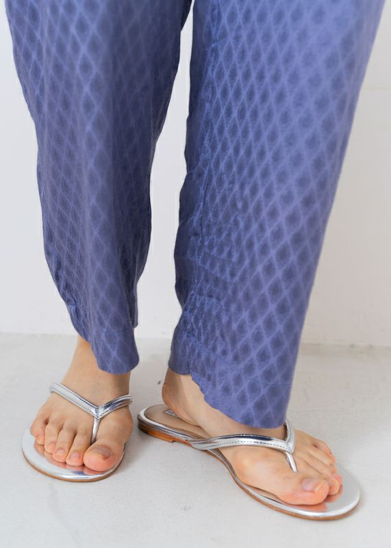 Mirror Leather Sandal