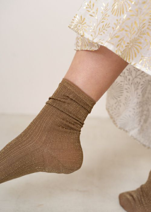 2 sets of Sheere Glitter Socks