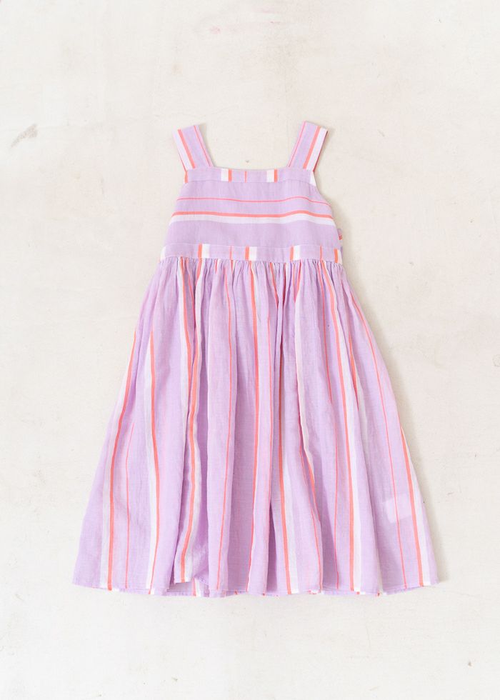 Kids Dress From Side Parts Fabric