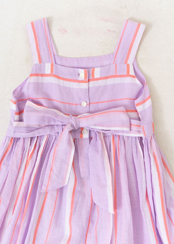Kids Dress From Side Parts Fabric