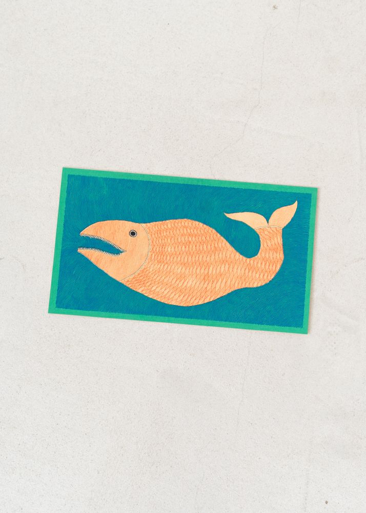 Post Card Whale