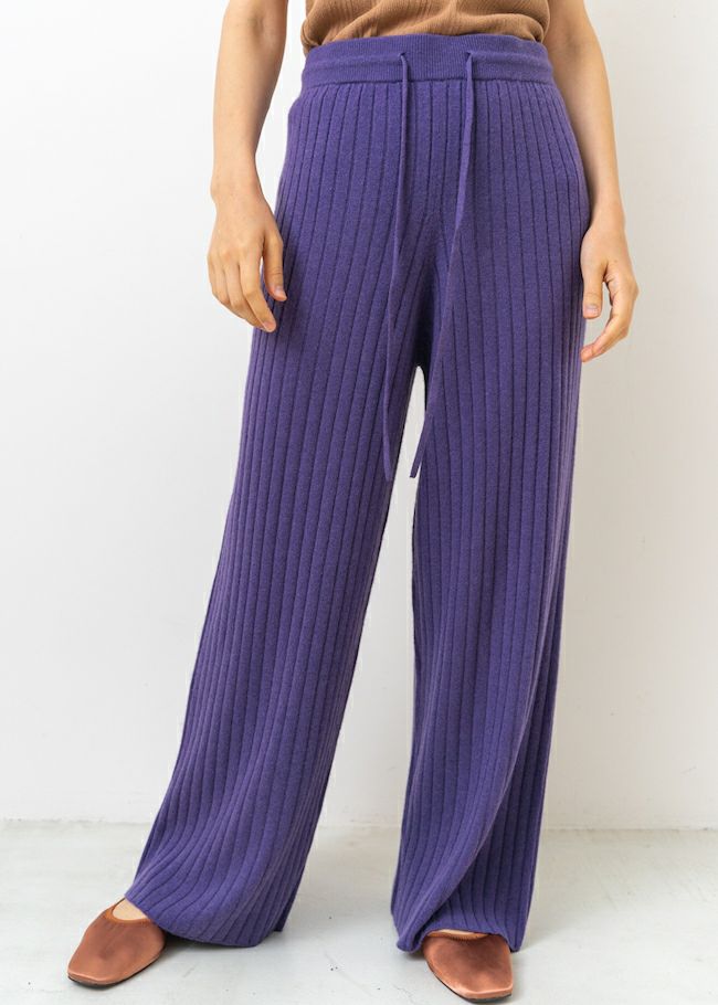 Knit Cashmere Pants