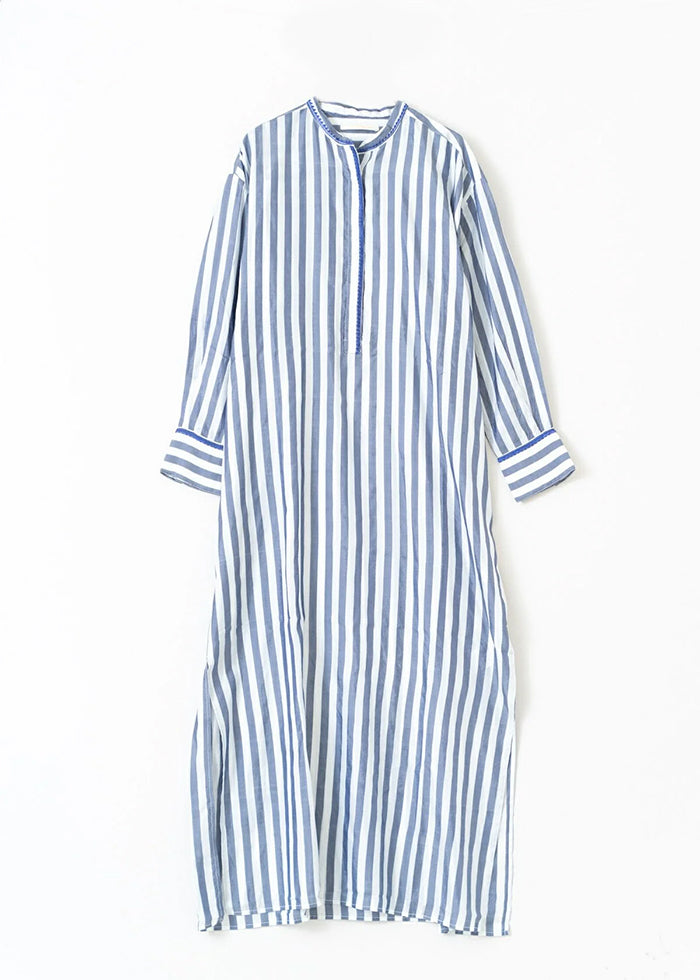 Hand Woven Silk Check Kurta Dress