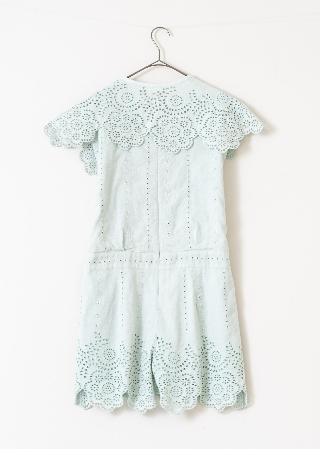 Cotton Linen Hemla Collor Jumpsuit