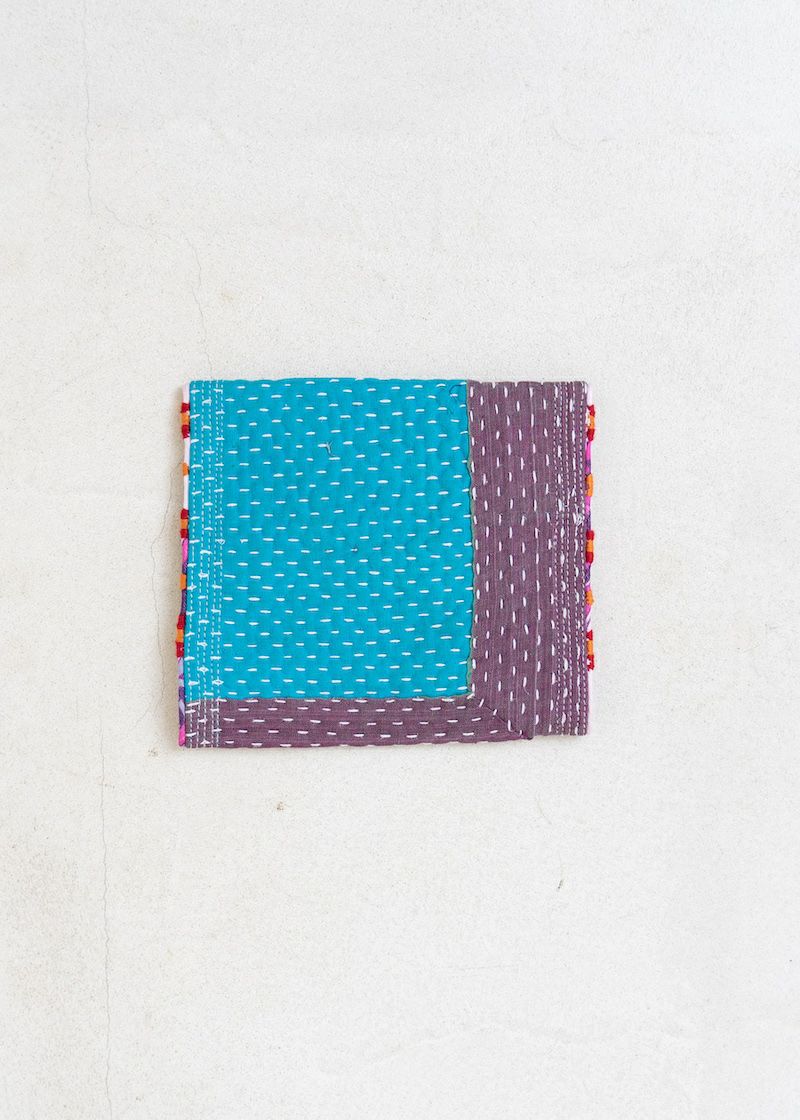 Kantha Pouch