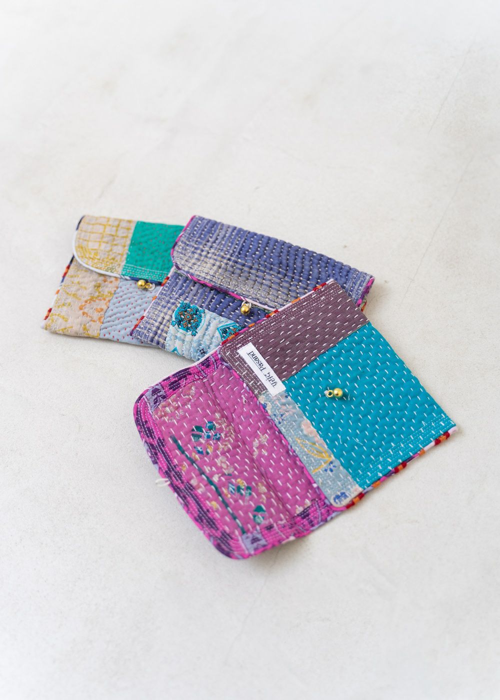 Kantha Pouch
