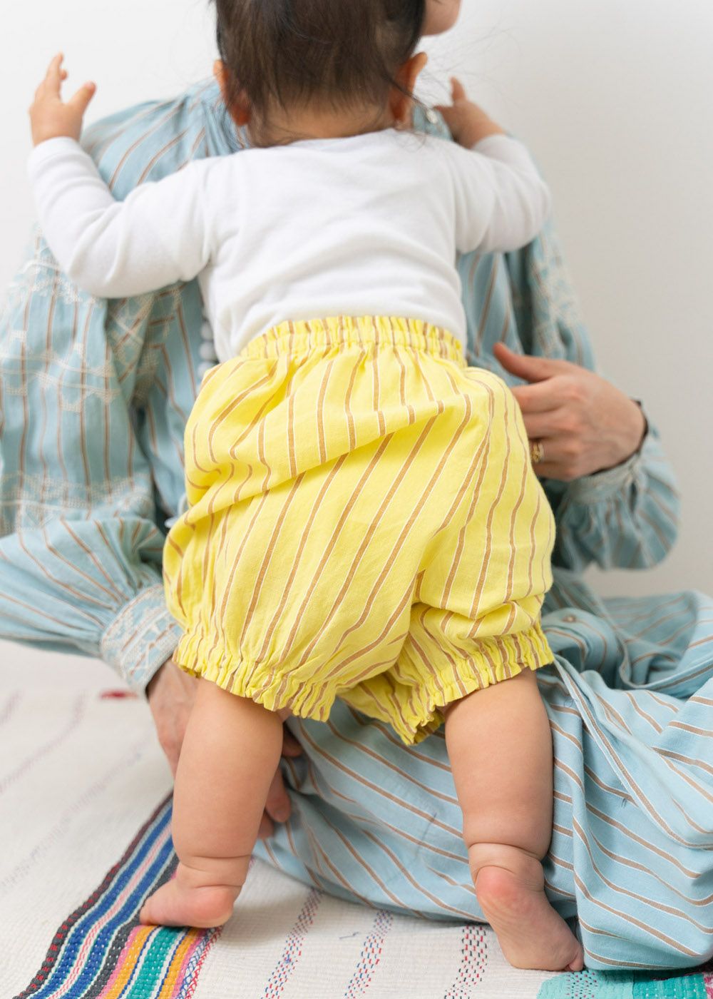 Kids Cotton Pumpkin Pants With Pouch