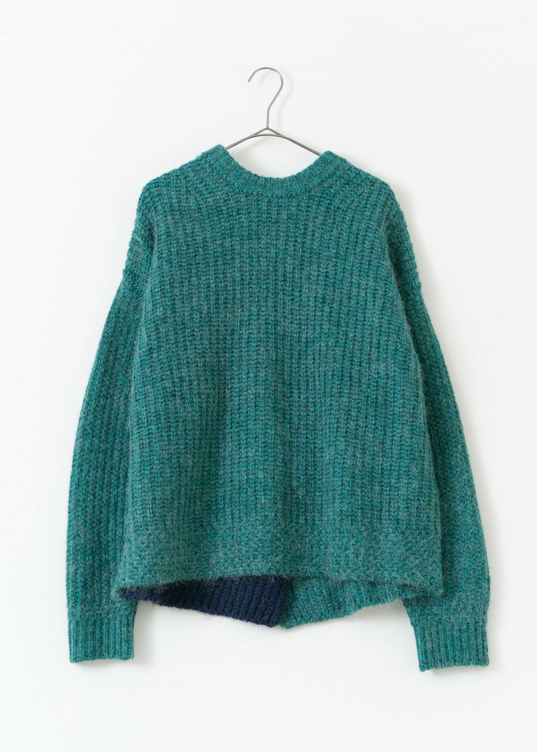 Wool And Shaggy Blend Sweater
