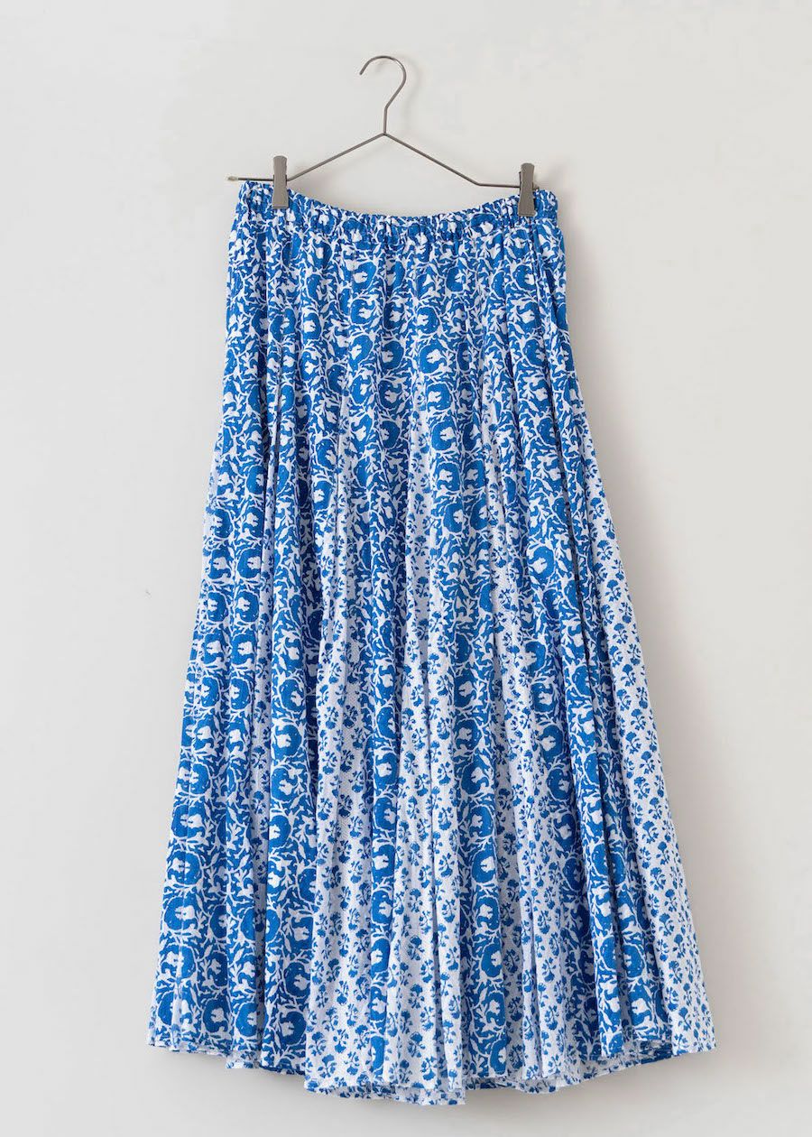 Cotton Jqd Combi Print Skirt | Pasand by ne Quittez pas | パサン 