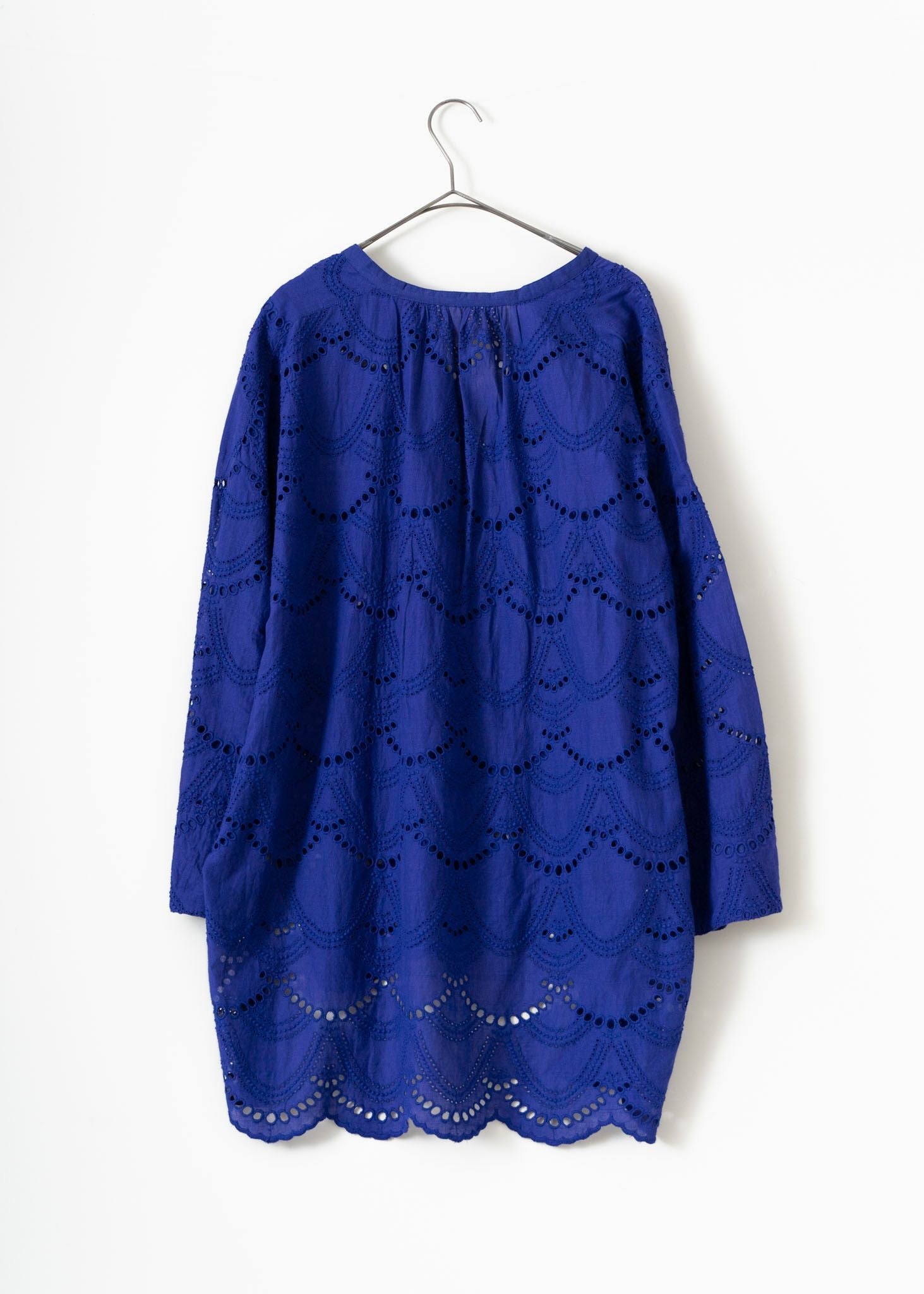 Discontinued Cotton Voile Dot Hemla Blouse