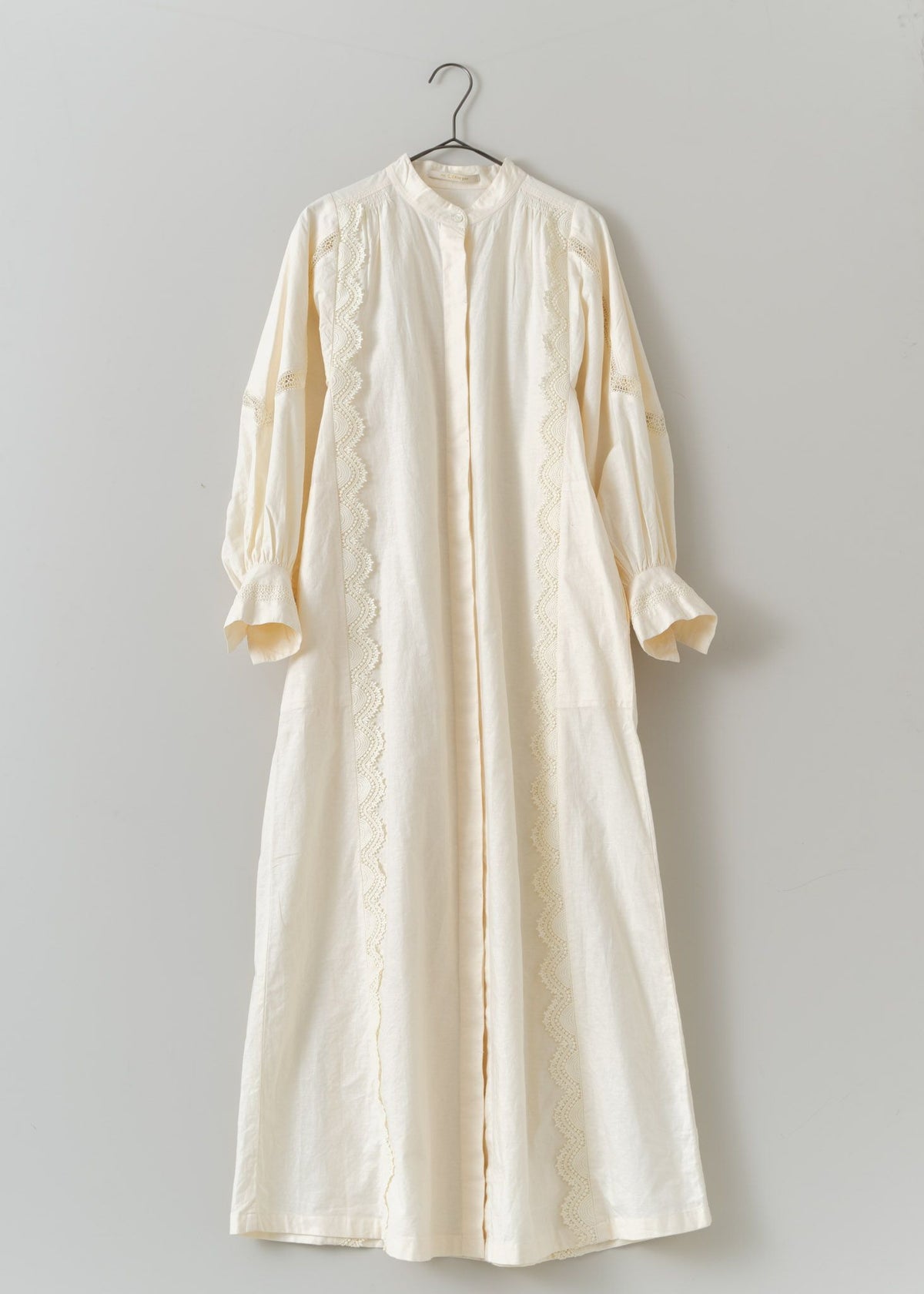 Cotton Linen Lace Dress