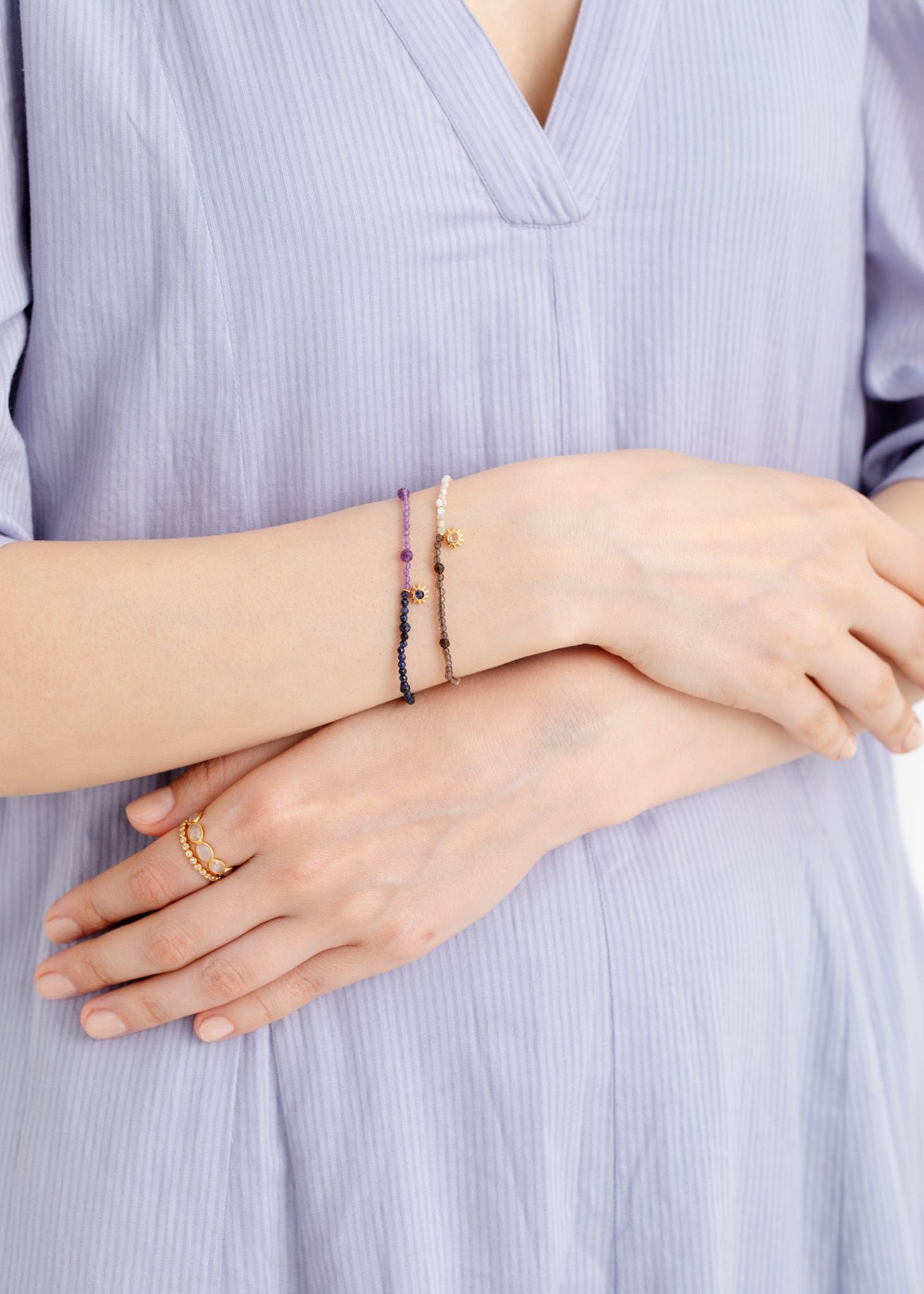 Cancer -蟹座- Beads Bracelet With Charm