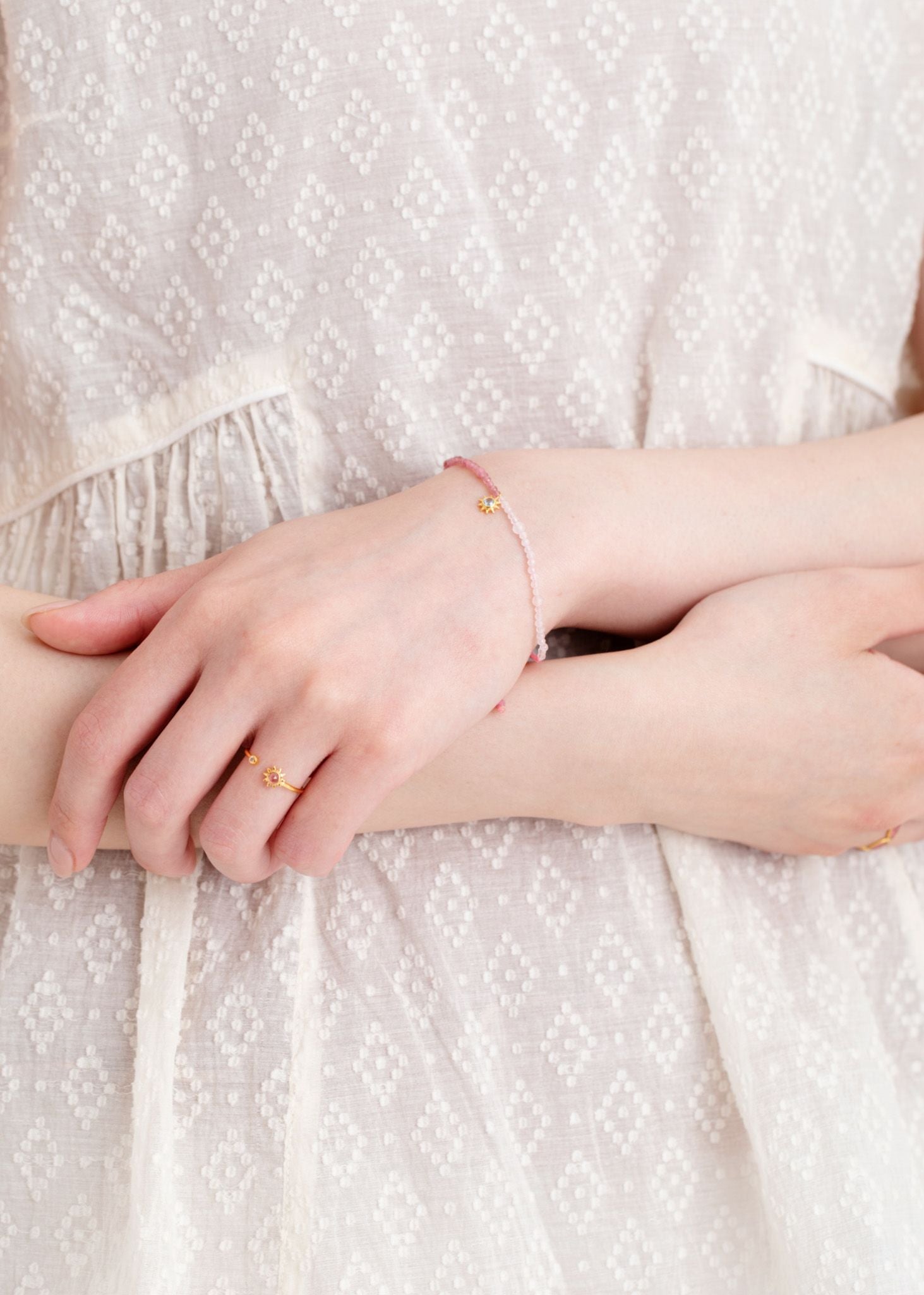 Libra -Libra- Beads Bracelet With Charm