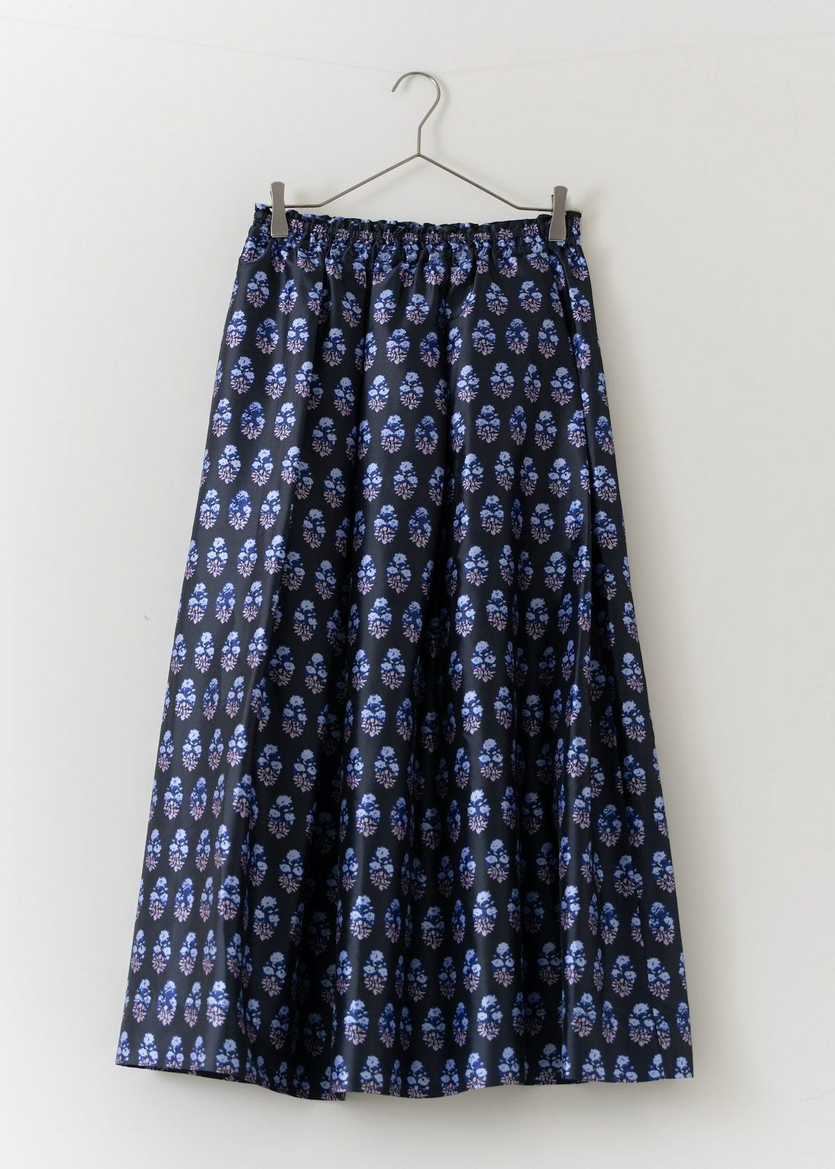 Poly Dupion Print Tuck Skirt | Pasand by ne Quittez pas | パサン ...