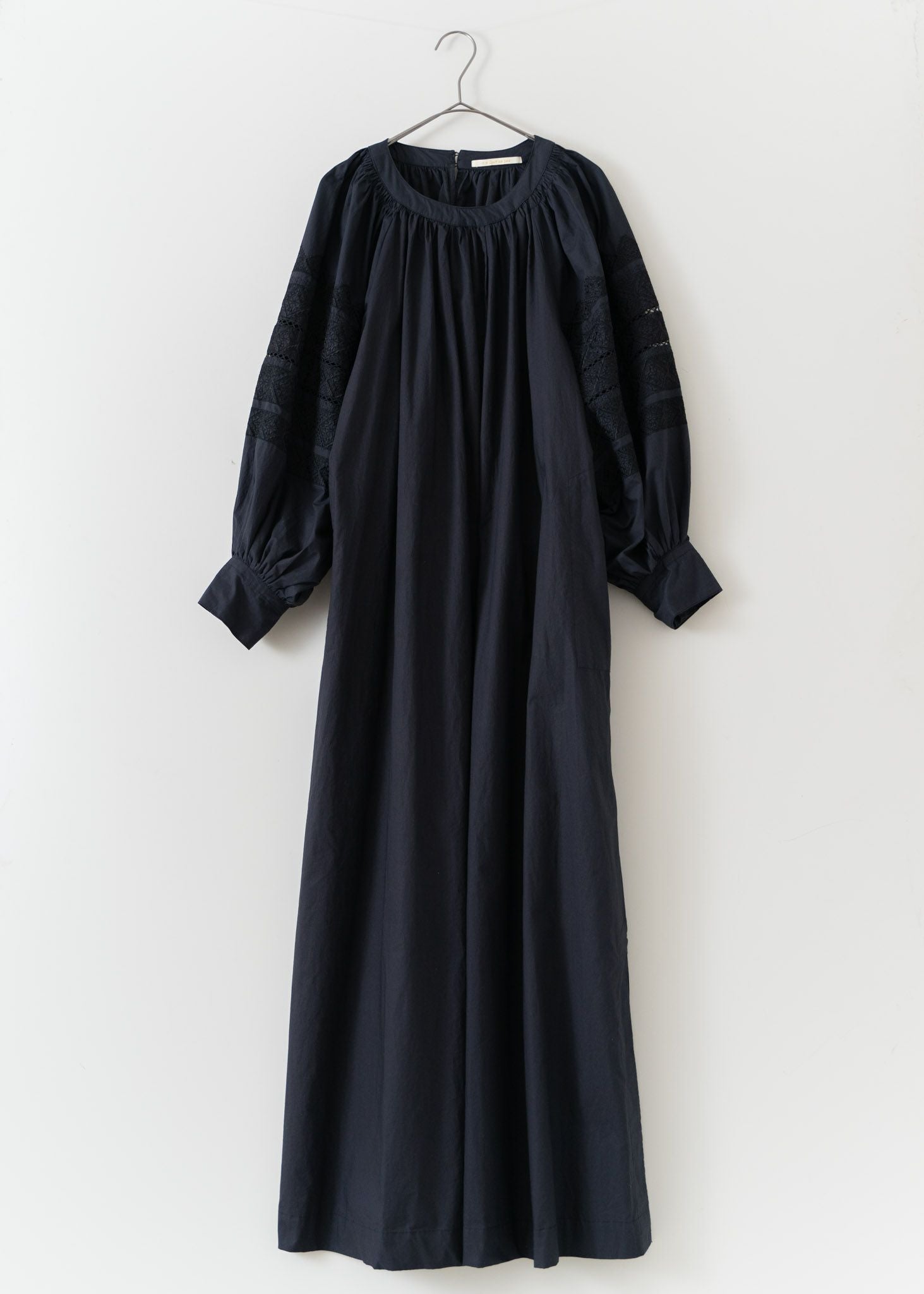 Fine Poplin Kika Emb Gather Dress