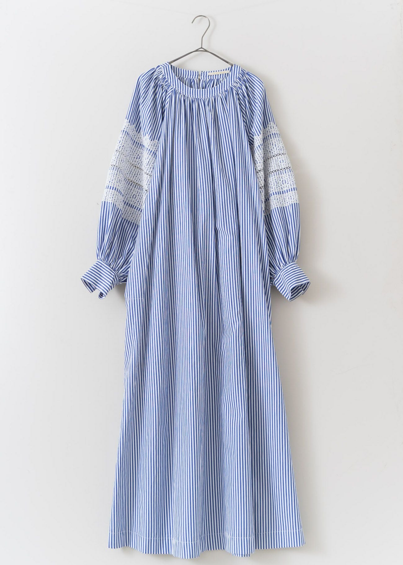 Fine Poplin Kika Emb Gather Dress