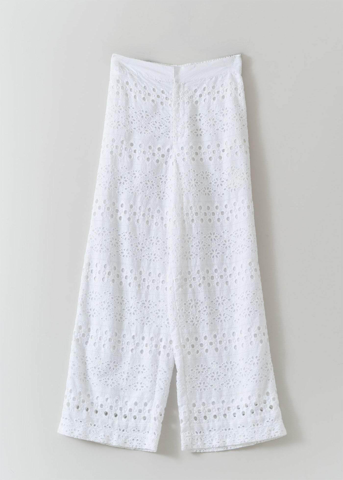 Border Hemla Gathered Pants