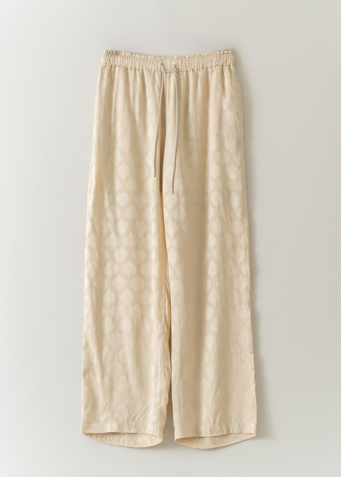 Rayon Jacquard Relax Pants