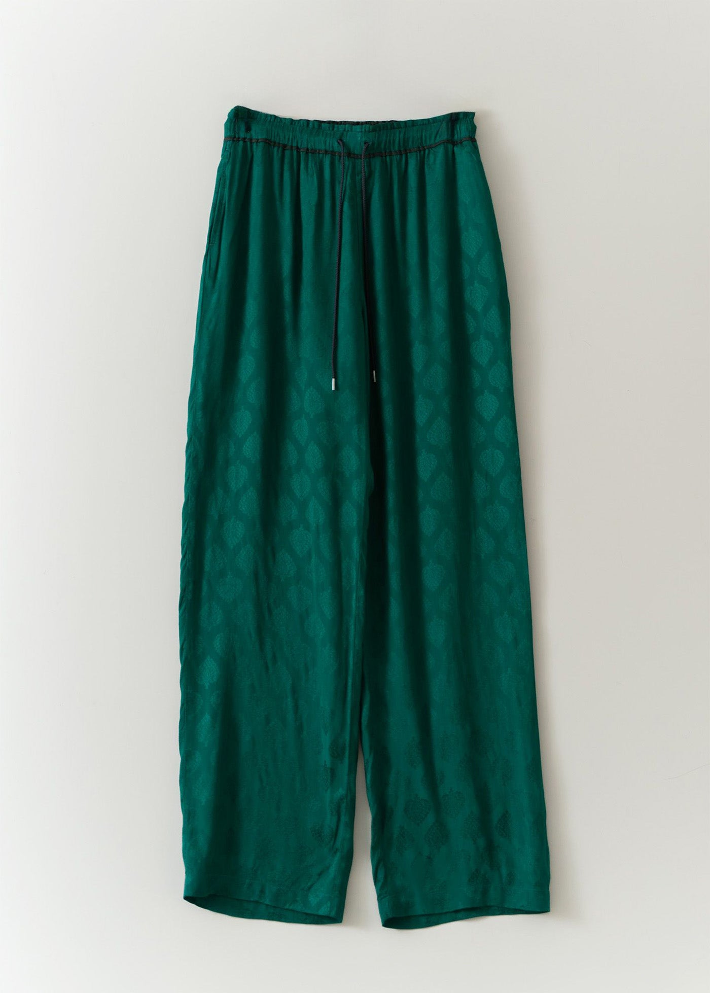 Rayon Jacquard Relax Pants