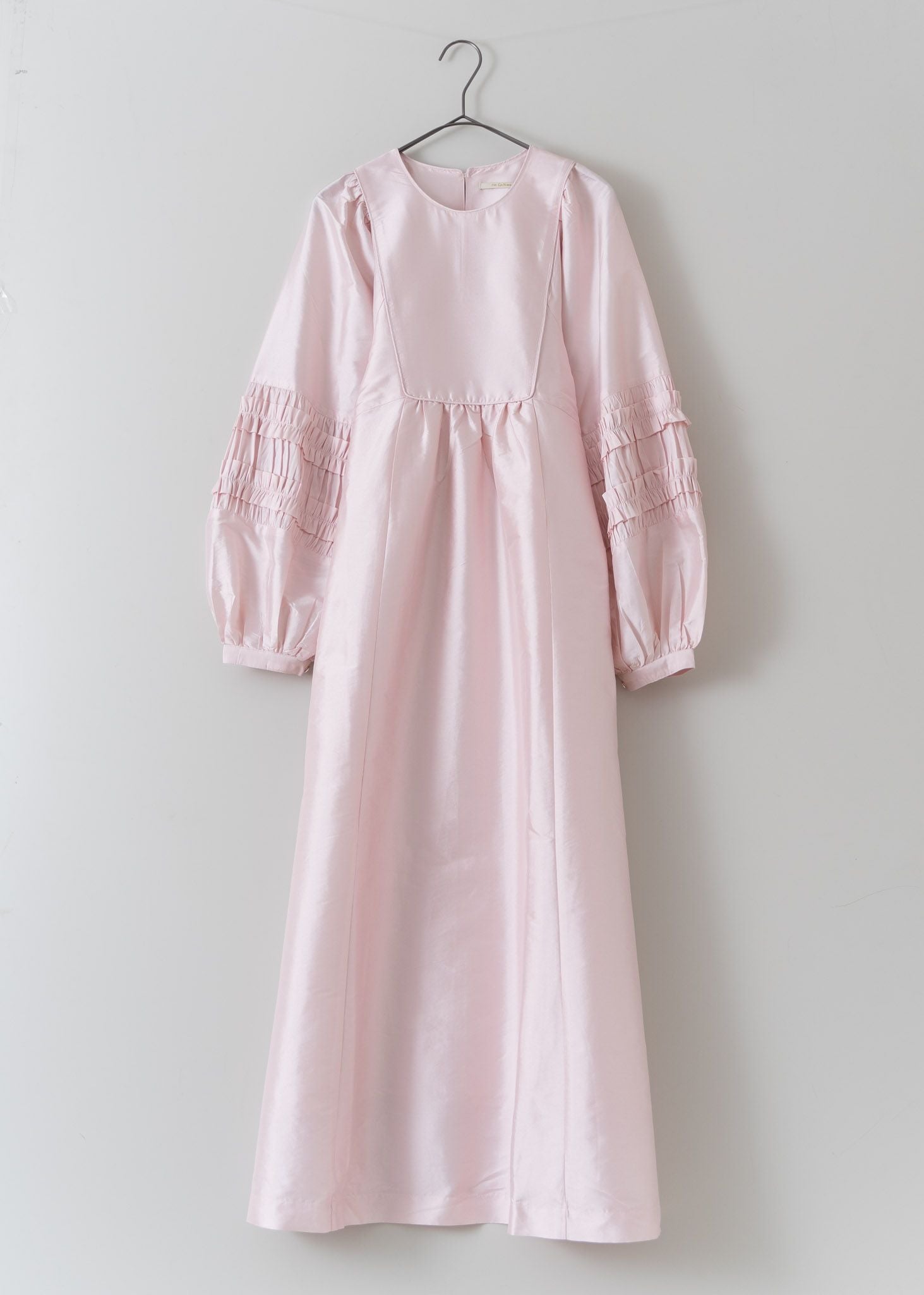 Poly Dupion Frill Dress