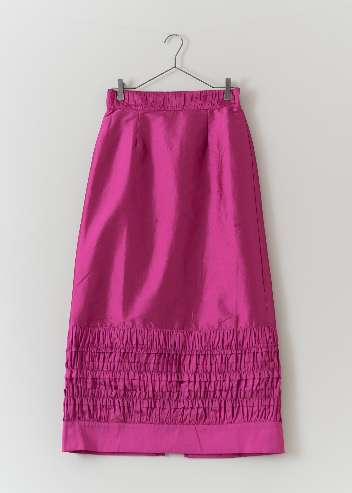 Poly Dupion Frill Skirt