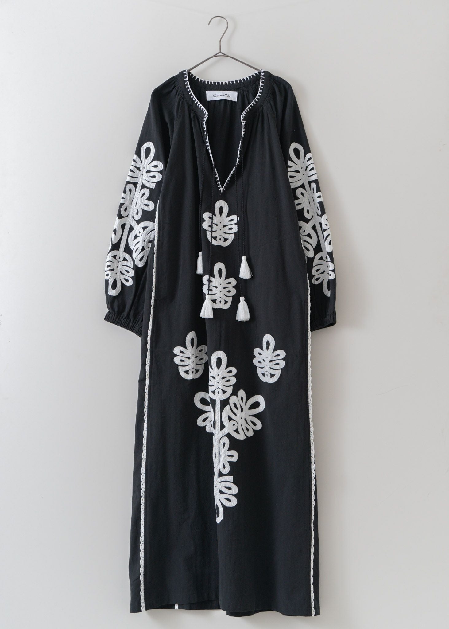 Kazakhstan Patchwork Emb Dress