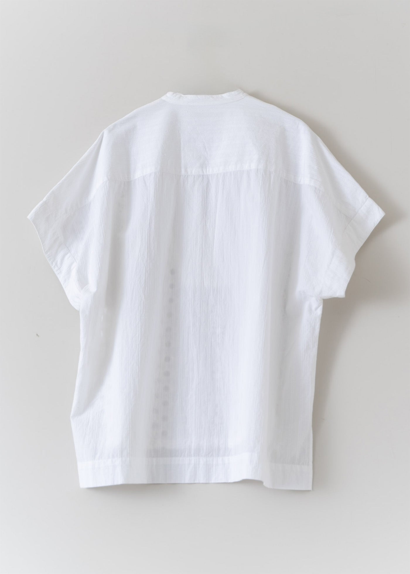 Border Hemla French Sleeve Blouse