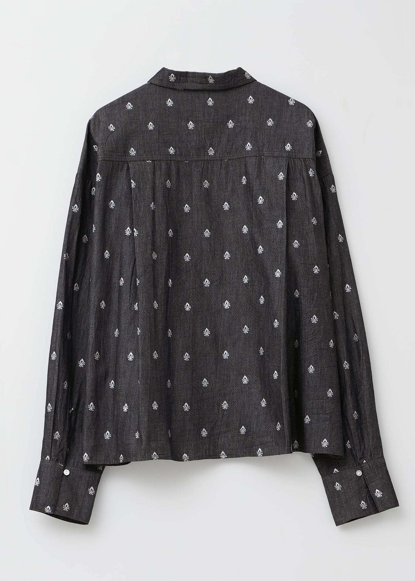 Denim Foil Print Shirts