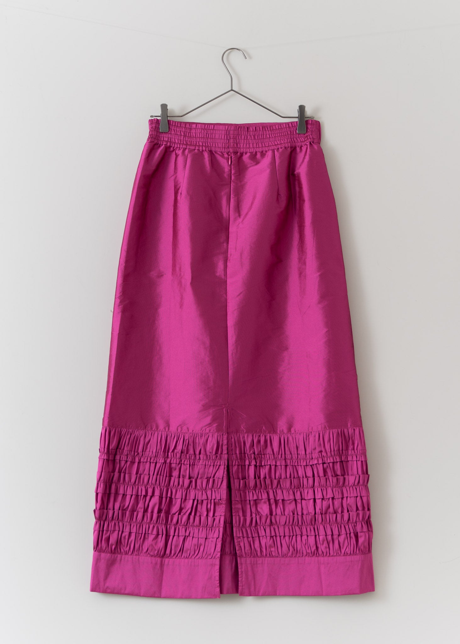 Poly Dupion Frill Skirt