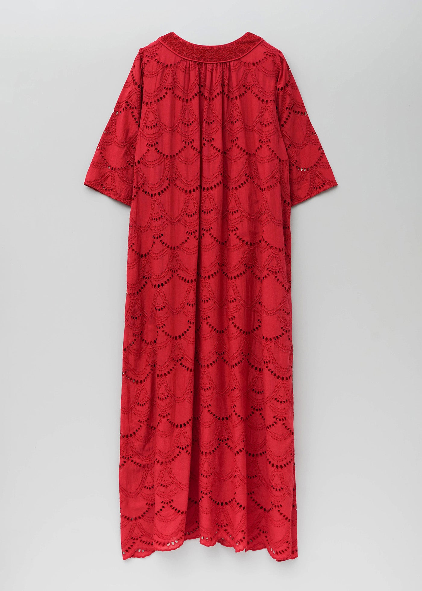 Cotton Voile Dot Hemla Dress