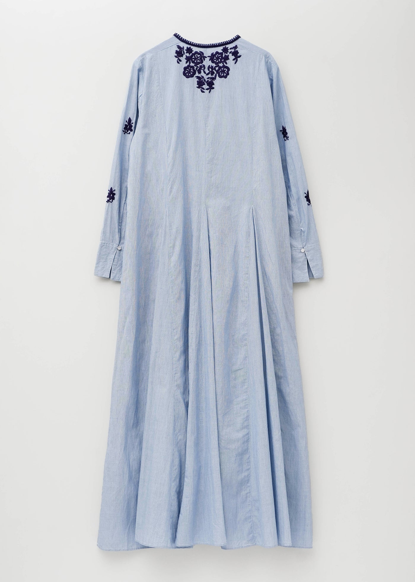 Chikan Embroidery Panel Dress