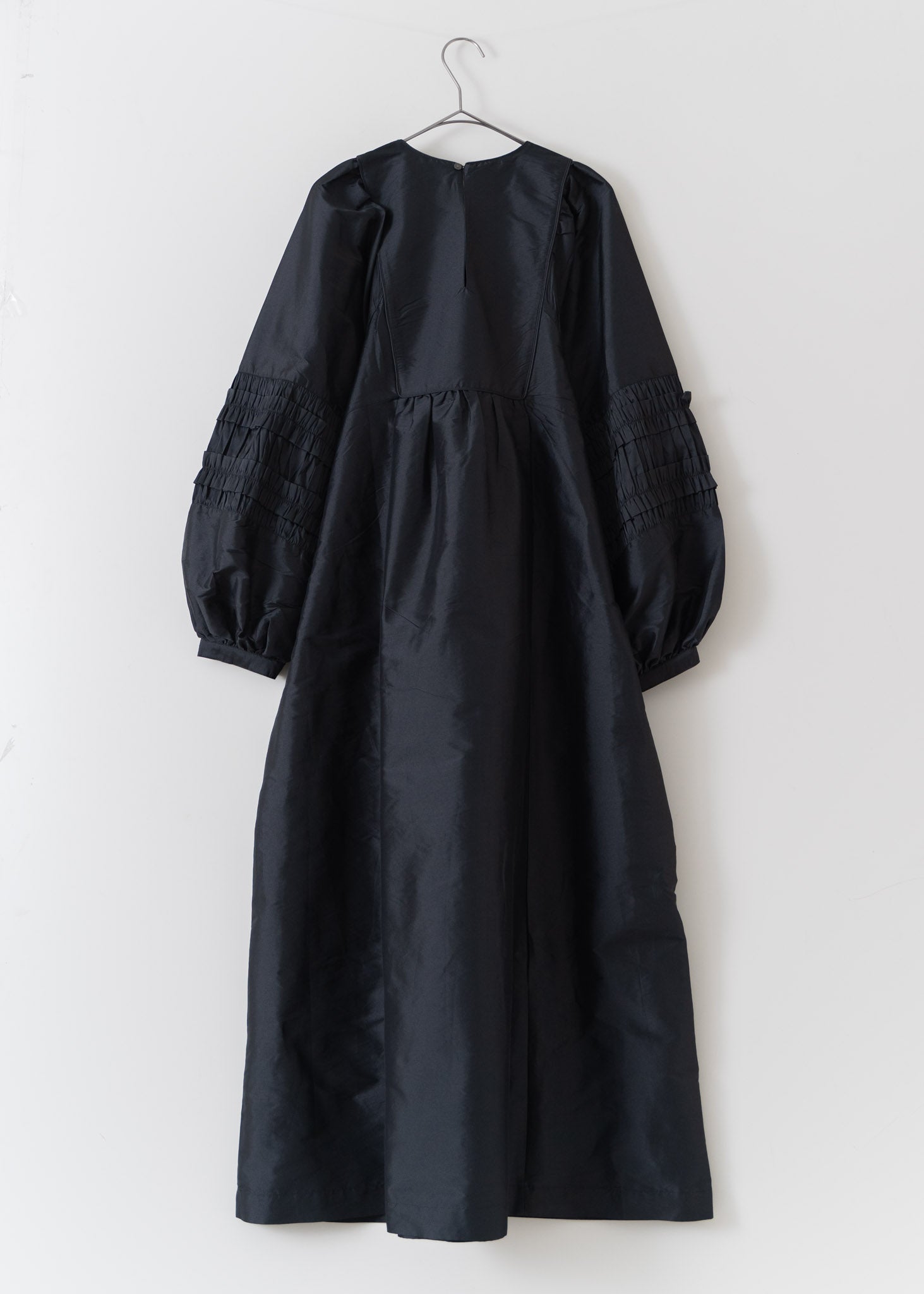 Poly Dupion Frill Dress