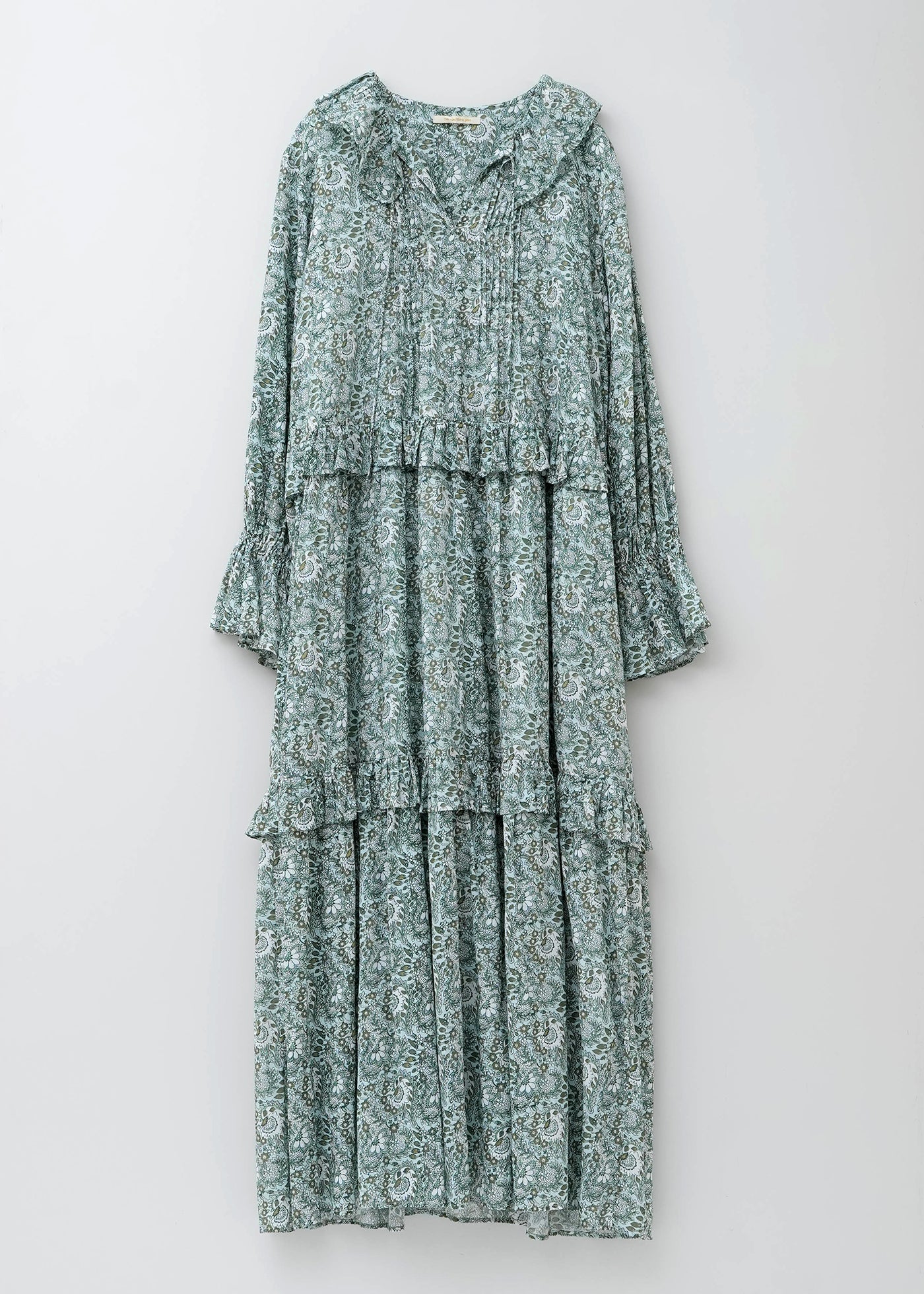 Cotton Organza Paisley Dance Frill Dress