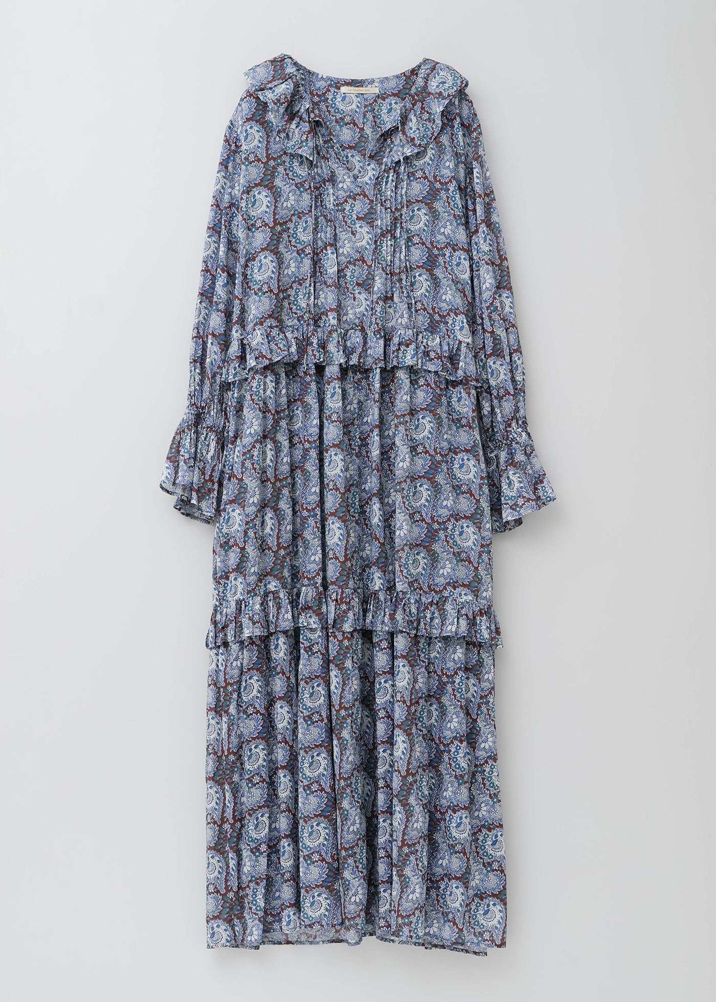 Cotton Organza Paisley Dance Frill Dress