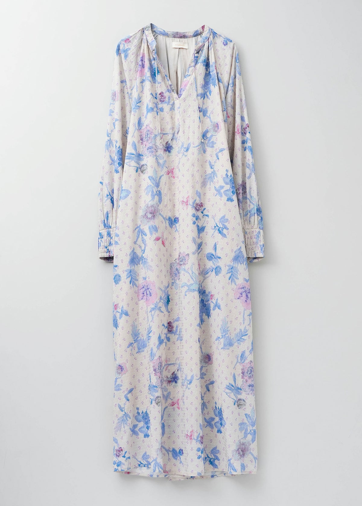 Dot Dobby Bouquet Long Sleeve Dress | Pasand by ne Quittez pas 