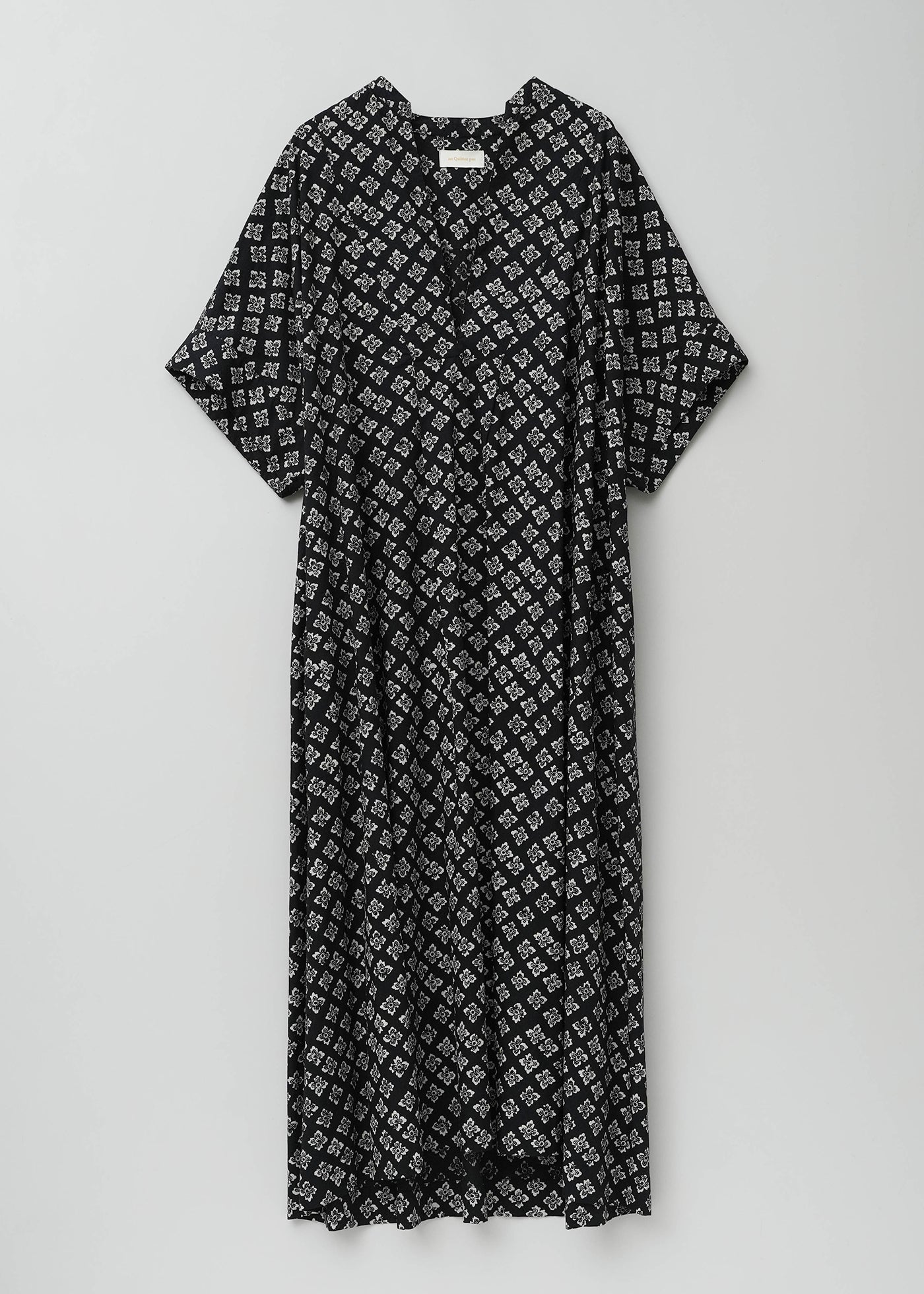 【7/8 10時発売】Poplin Print Big Shirts Dress