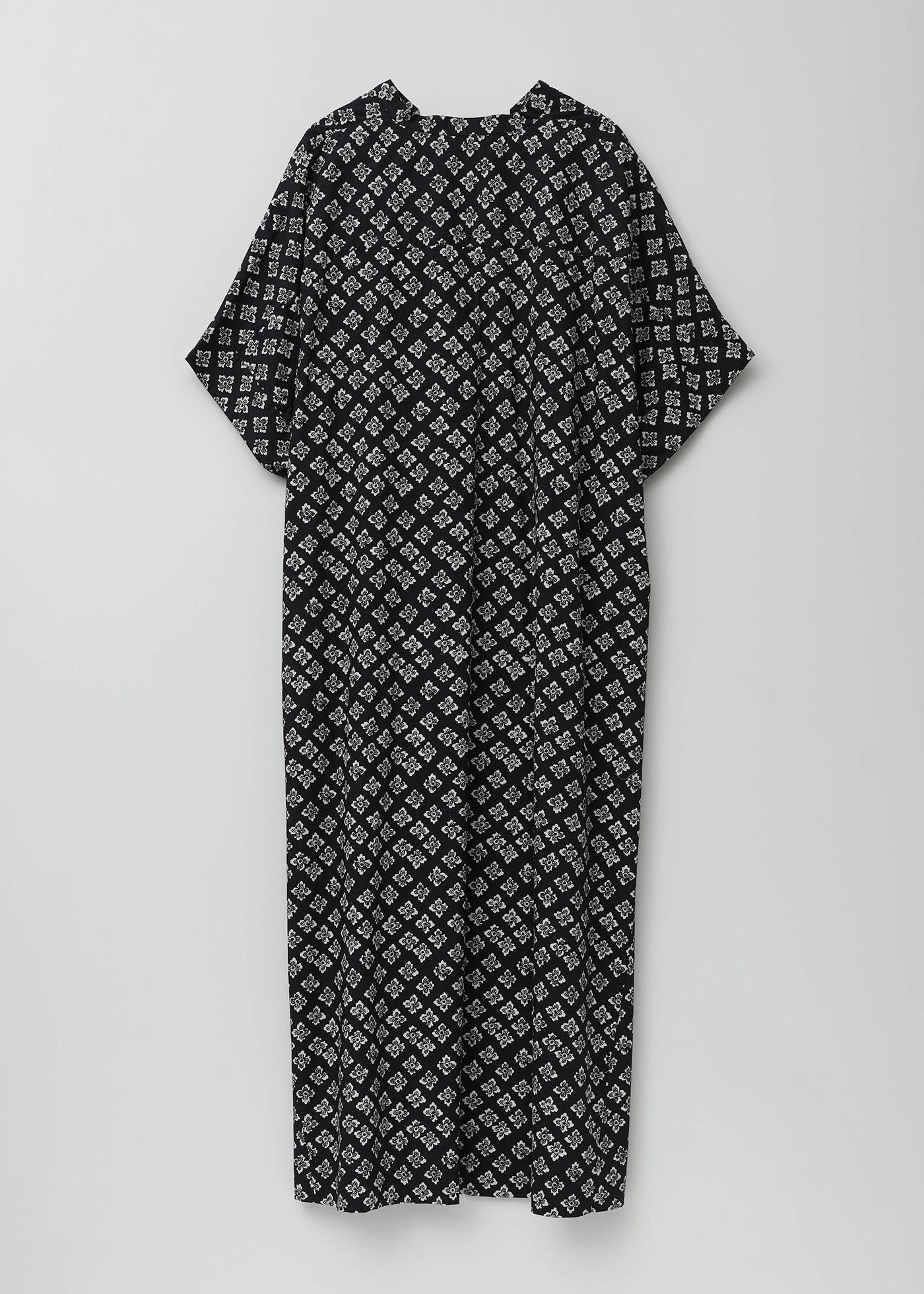 【7/8 10時発売】Poplin Print Big Shirts Dress