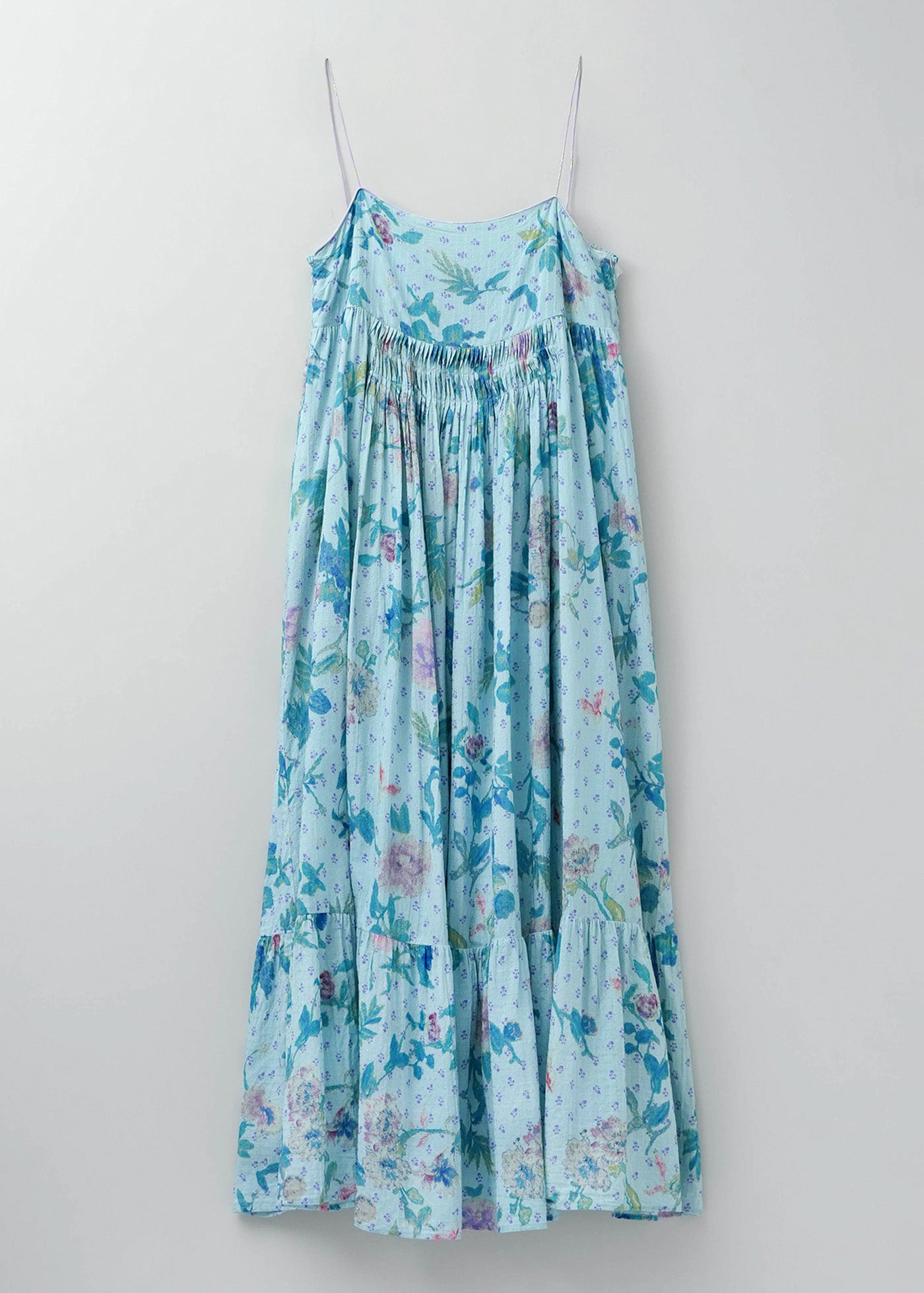 【2/4 10時発売】Dot Dobby Bouquet Print Cami Dress