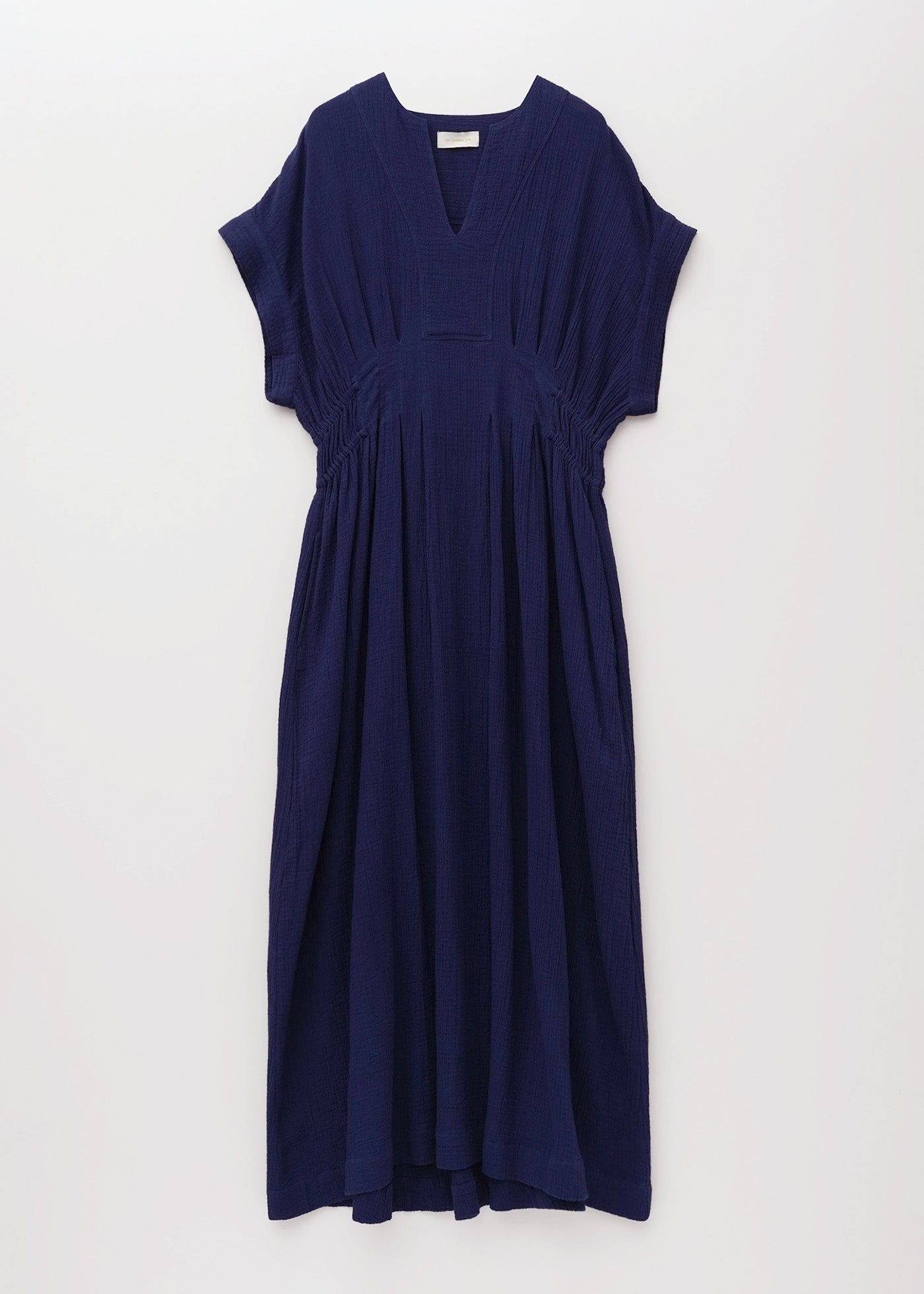 【6/10 10時発売】Cotton Double Gauze Tuck Dress