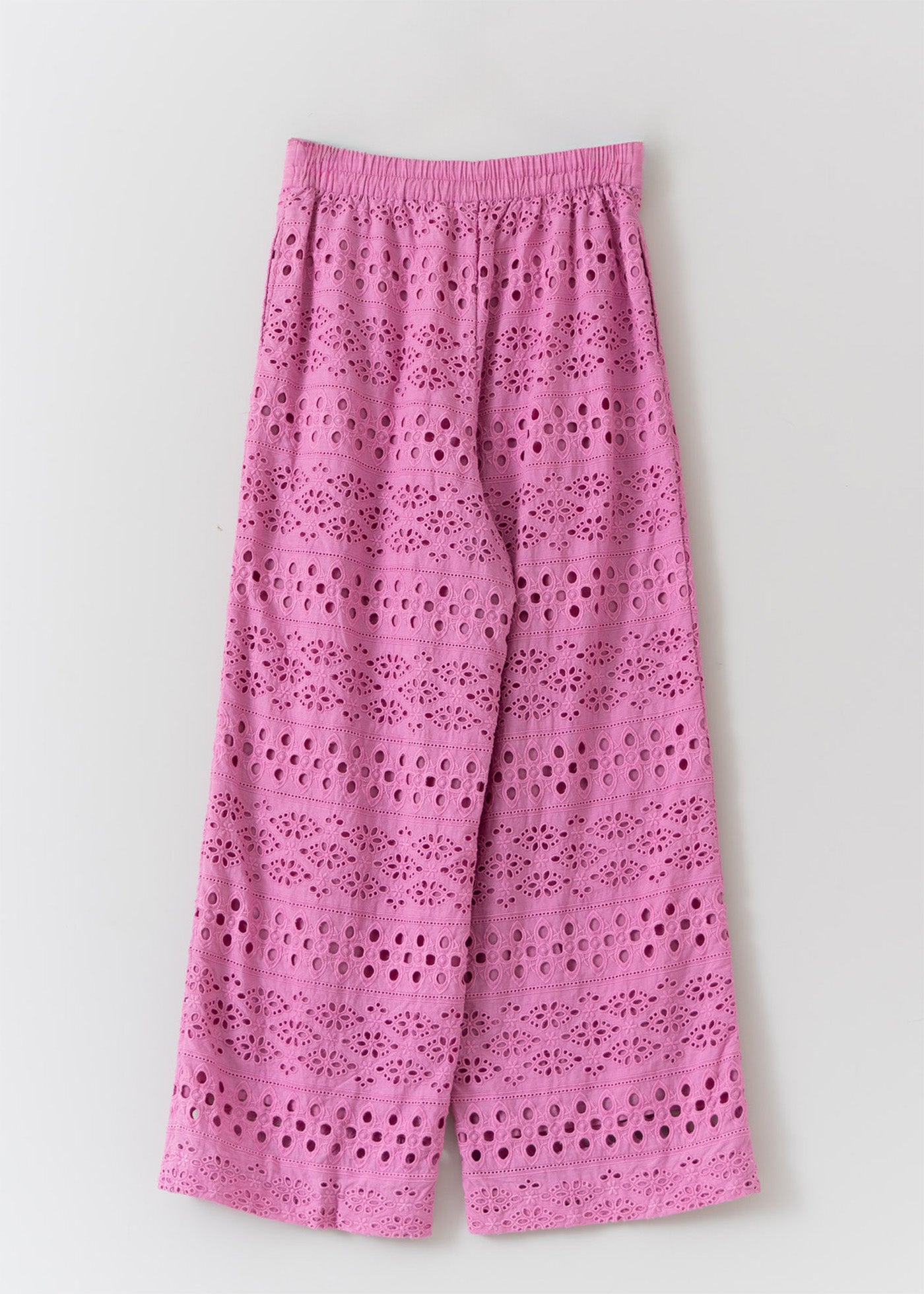 Border Hemla Gathered Pants