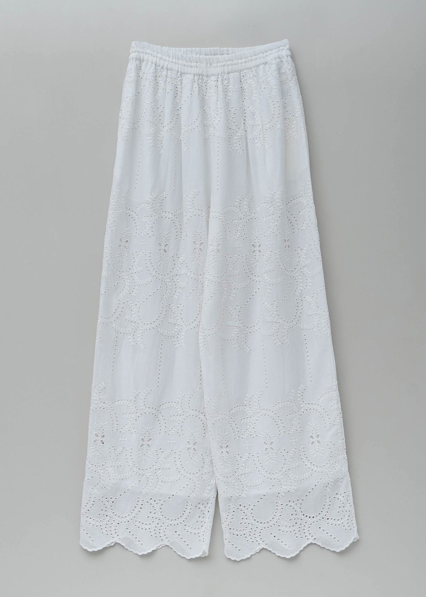 Cotton Voile Lupine Cifre Pants