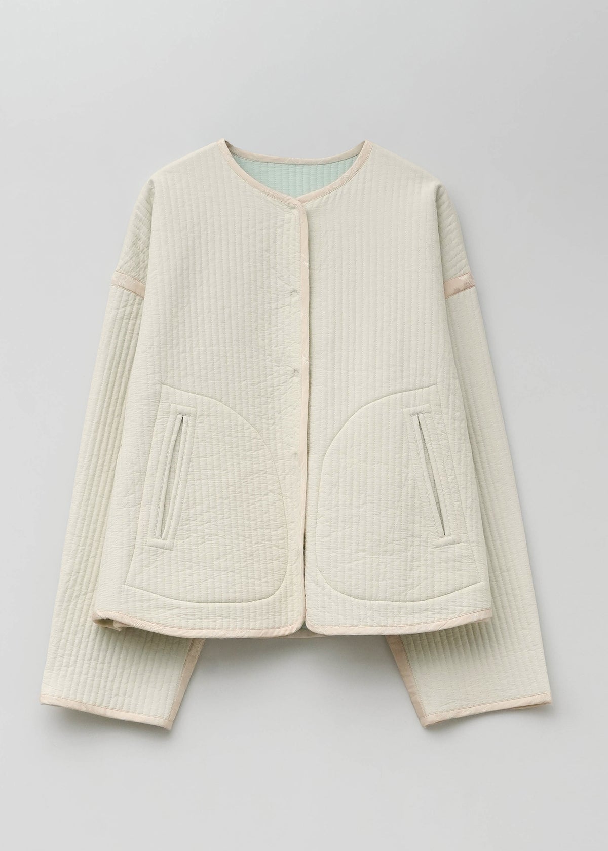 Cotton Reversible Jacket | Pasand by ne Quittez pas | パサンドバイ 