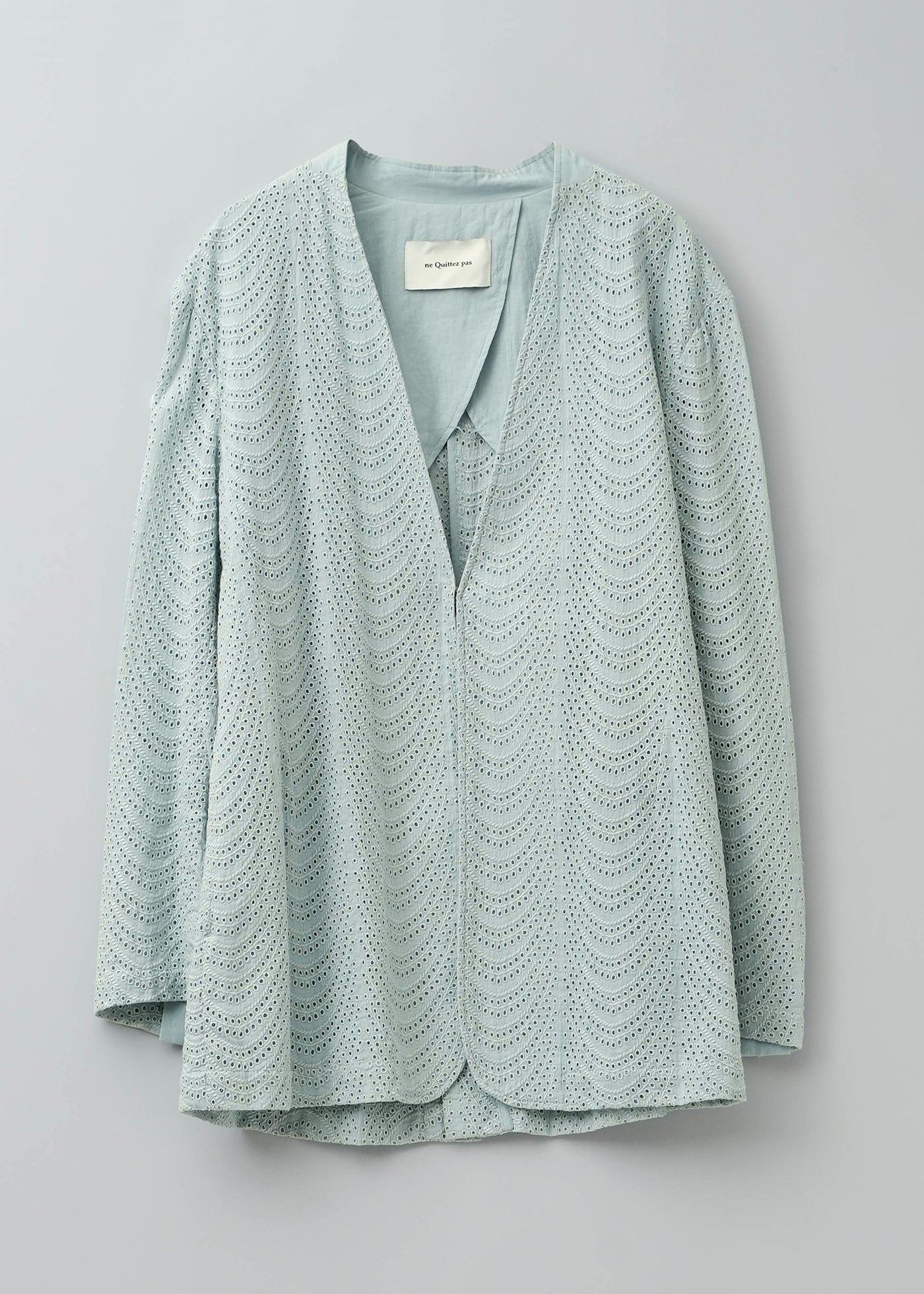 【2/18 10時発売】Cotton Voile Neem Cifre Embroidery Jacket