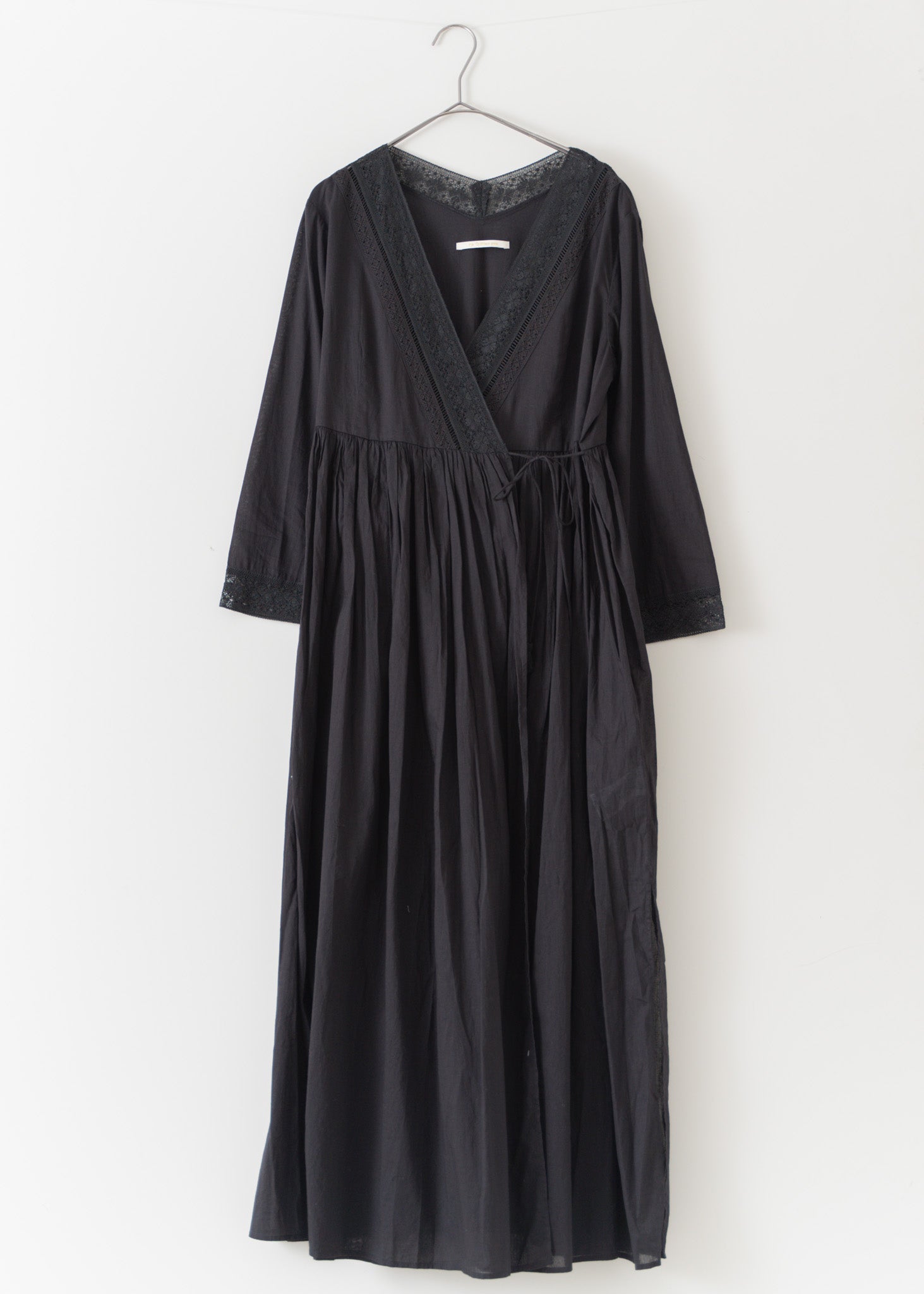 Cotton Voile Lace Gown