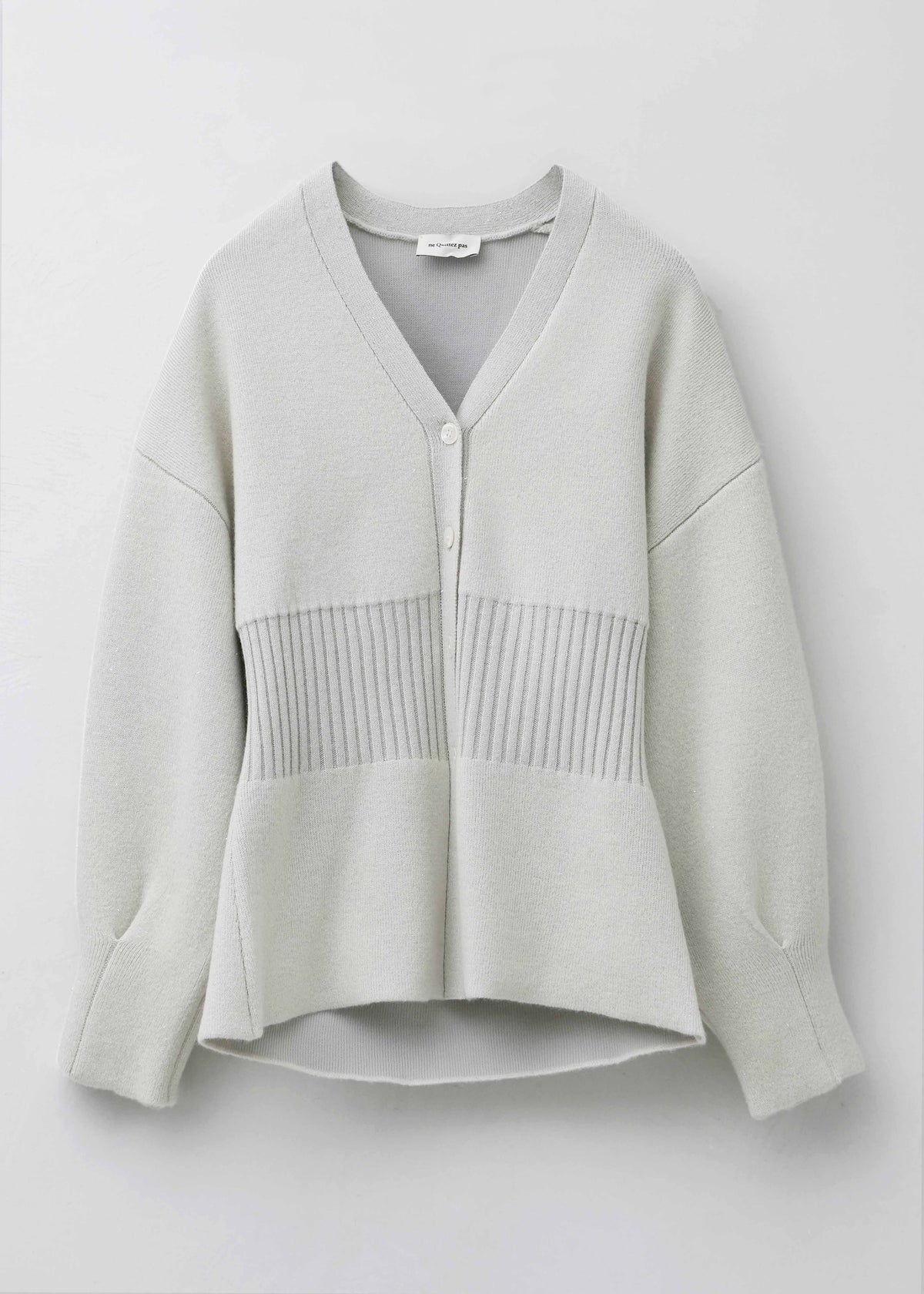 【9/10 10時発売】Wool Cashmere Lurex Knit Cardigan