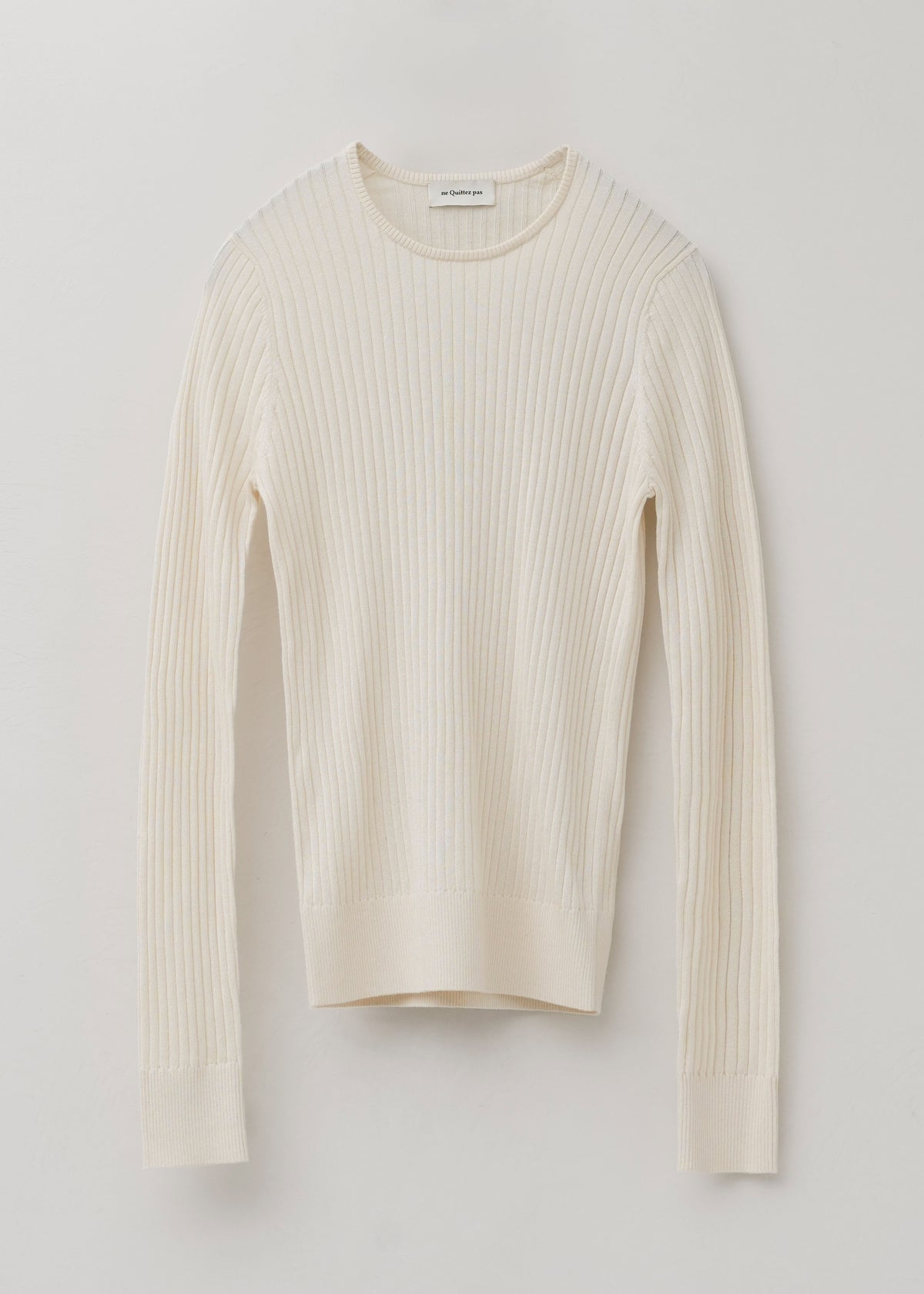 【9/24 10時発売】Silk Cashmere Crew Neck Top