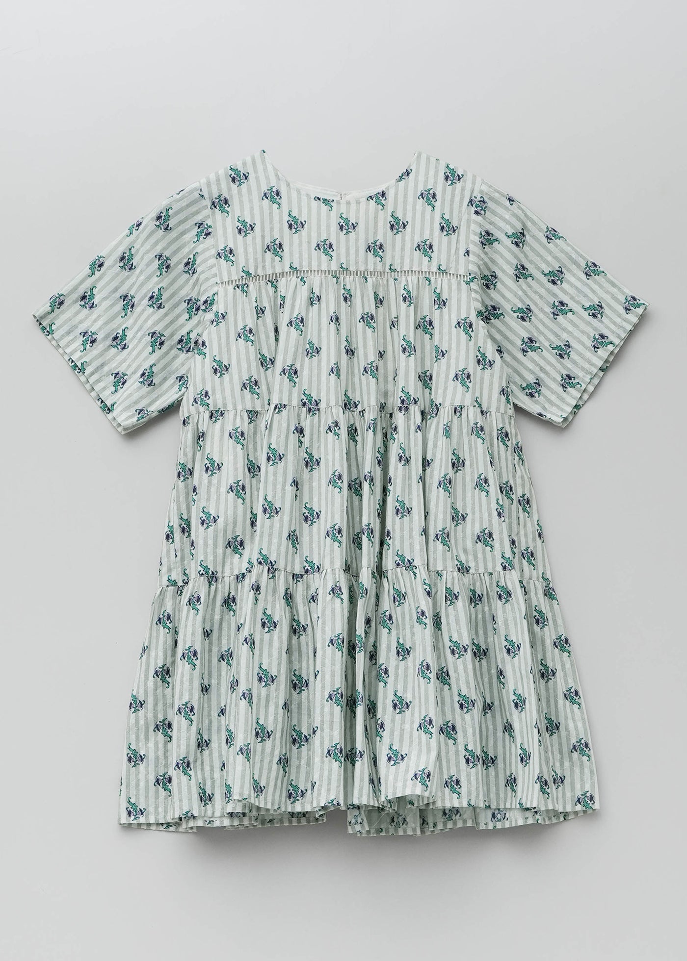 【5/27 10時発売】Kids Half Sleeve Tiered Dress